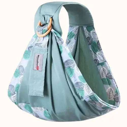 Sling para Bebê Carregador 0-36 meses, confortável, seguro, malha de algodão, suporta até 60 kg.