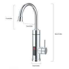 Torneira Elétrica Para Cozinha 3000W: água quente instantânea Torneira Elétrica Para Cozinha 3000W.  Controle de temperatura e fácil instalação.