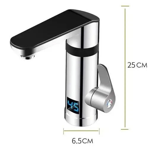 Aquecedor de Água Instantâneo de Cozinha 3000W sem Tanque - 220V, Aquecimento Rápido em 3 Segundos, Compacto e Eficiente