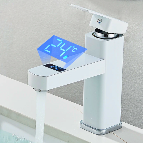 Torneira Lavabo com Touch Screen Misturador | Polideia