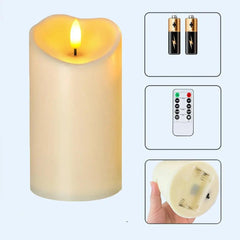 Velas Eletrônicas LED Decorativas [Kit] - Velas Eletrônicas LED Decorativas [Kit] - 1Pc - Polideia