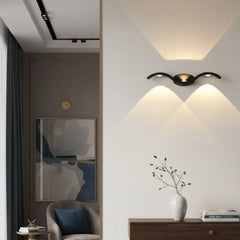 Arandela LED Externa Design Curvo Alumínio IP65 | Deni