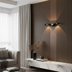 Arandela LED Externa Design Curvo Alumínio IP65 | Deni