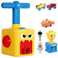 Brinquedo com Bexiga Carrinho Movido a Ar Infantil | BlumCar - Brinquedo com Bexiga Carrinho Movido a Ar Infantil | BlumCar - Patinho - Polideia