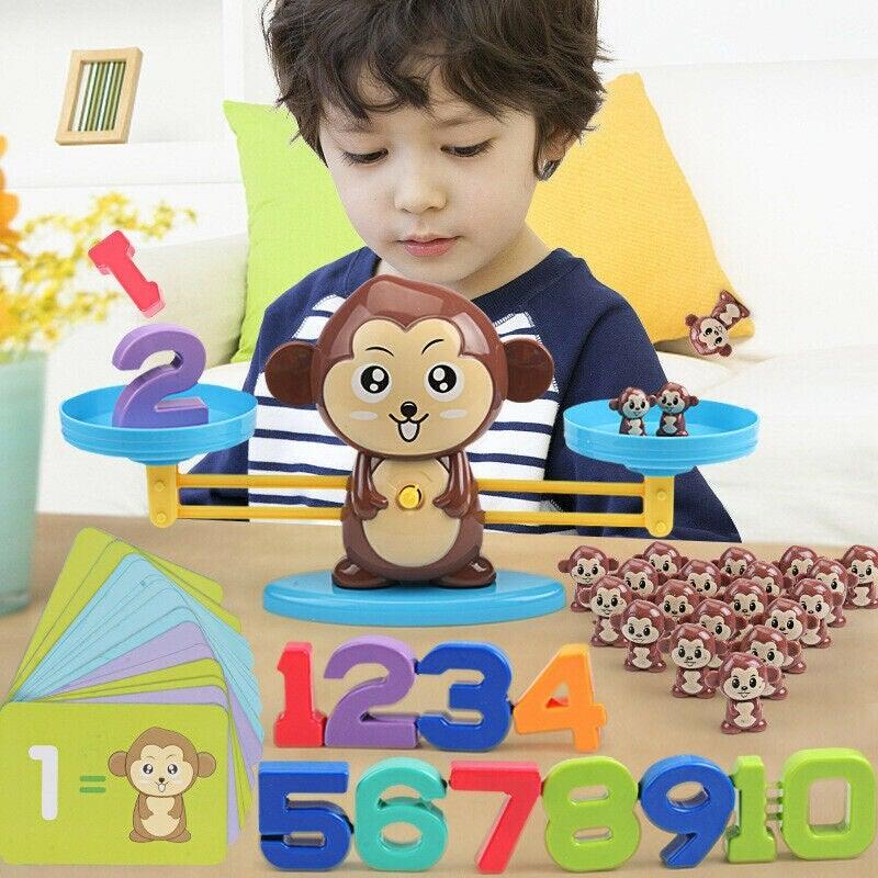 Brinquedo Montessori para Ensinar Matemática: Aprendizado envolvente e divertido. Desenvolve habilidades motoras e matemáticas.