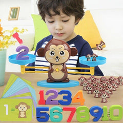 Brinquedo Montessori para Ensinar Matemática: Aprendizado envolvente e divertido. Desenvolve habilidades motoras e matemáticas.