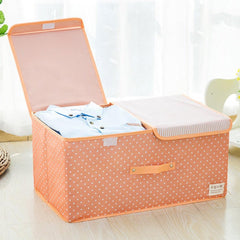Caixa Organizadora com Divisória - Caixa Organizadora com Divisória - 36x25x16cm / Azul - Polideia