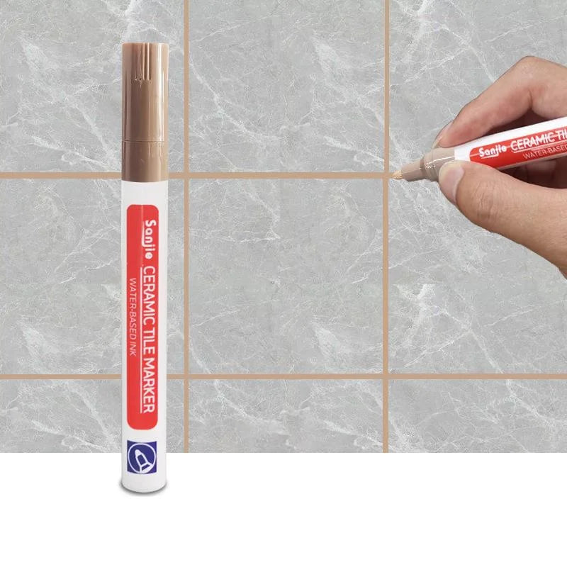 Renove seus Azulejos com o Poderoso Marcador de Rejunte - Resistente à Água, Durável e Fácil de Usar. Transforme sua Casa Agora