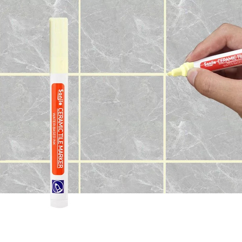 Renove seus Azulejos com o Poderoso Marcador de Rejunte - Resistente à Água, Durável e Fácil de Usar. Transforme sua Casa Agora