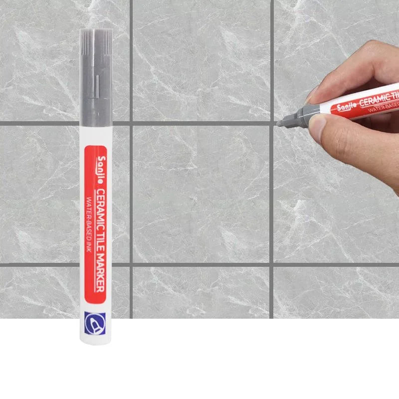 Renove seus Azulejos com o Poderoso Marcador de Rejunte - Resistente à Água, Durável e Fácil de Usar. Transforme sua Casa Agora