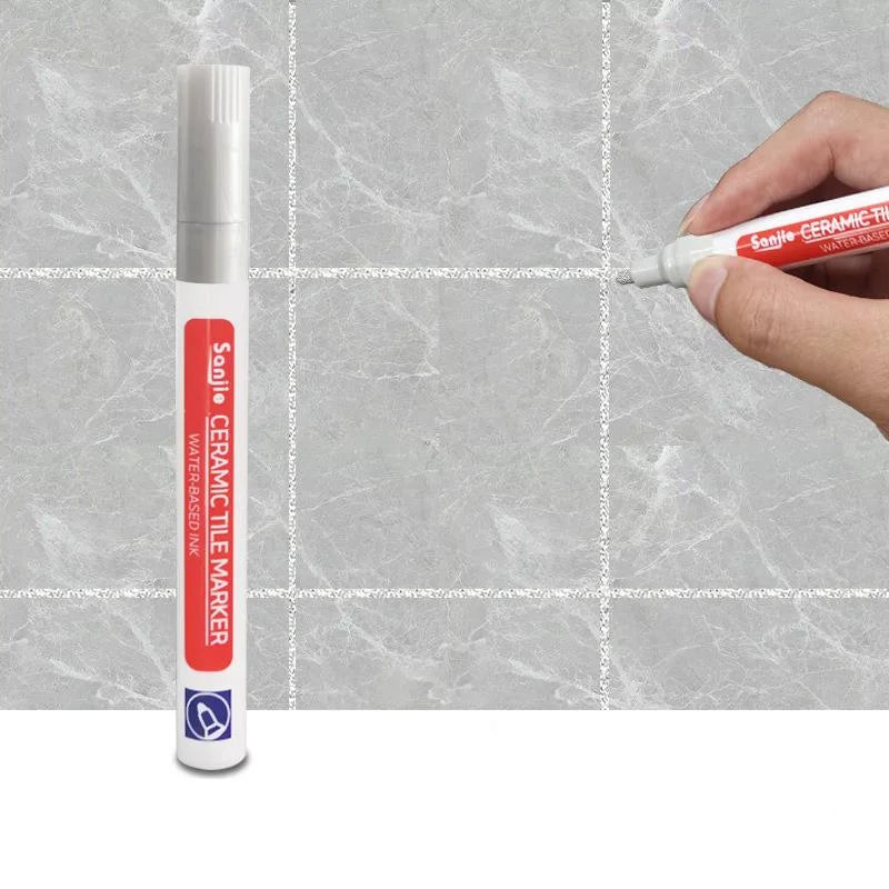 Renove seus Azulejos com o Poderoso Marcador de Rejunte - Resistente à Água, Durável e Fácil de Usar. Transforme sua Casa Agora