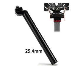 Canote de bike em liga de alumínio 6061 para pedaladas suaves. Escolha entre várias medidas disponíveis para conforto personalizado.