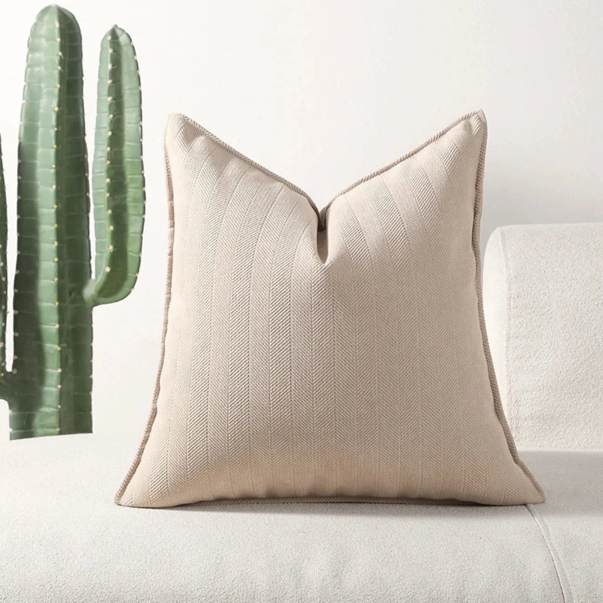 Comprar capa almofada chenille macia decorativa sofá sala múltiplas cores zíper invisível em promoção frete grátis POLIDEIA