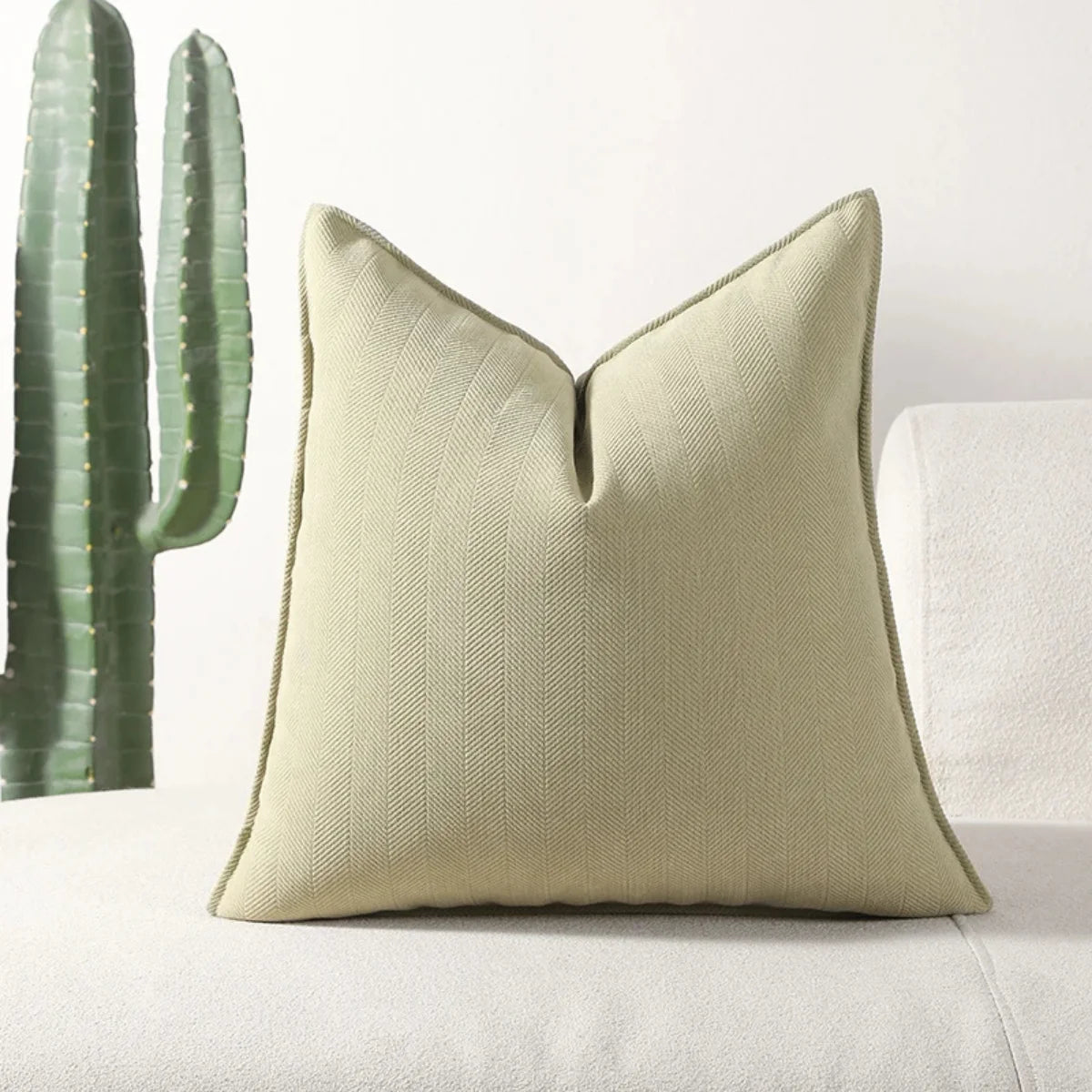 Comprar capa almofada chenille macia decorativa sofá sala múltiplas cores zíper invisível em promoção frete grátis POLIDEIA