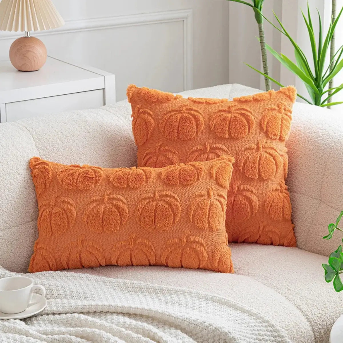 Comprar capa almofada decorativa textura 3D alto relevo franjas artesanal sofá sala barato POLIDEIA