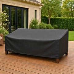 Capa impermeável para sofá externo Oxford 210D resistente UV proteção total jardim varanda comprar barato