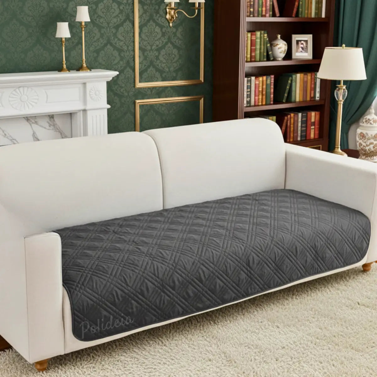 Comprar capa impermeável universal para sofá anti gatos e cachorros antiderrapante com proteção contra pelos barato ou em promoção