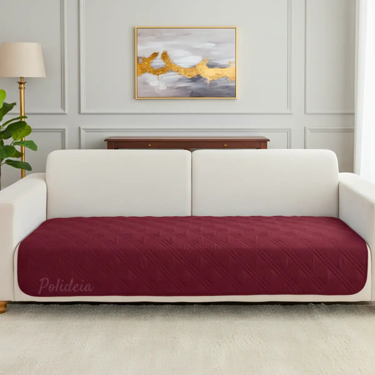 Comprar capa impermeável universal para sofá anti gatos e cachorros antiderrapante com proteção contra pelos barato ou em promoção