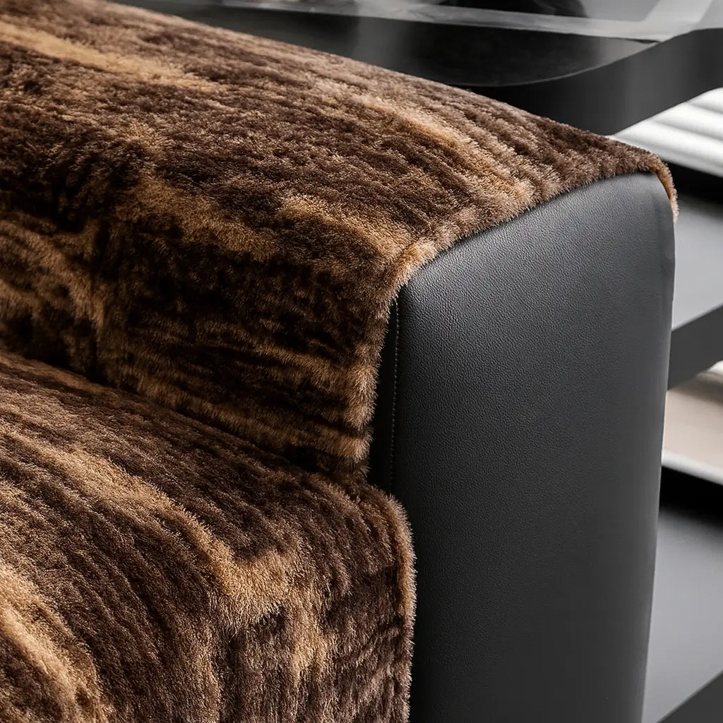 Comprar capa de sofá antiderrapante aveludado tecido grosso protetor premium para sala barato em promoção