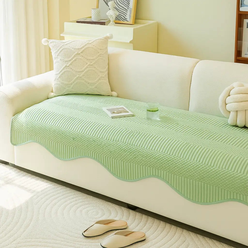 Comprar capa de sofá antiderrapante seda gelada refrescante tecnologia cooling 2 3 lugares barato promoção frete grátis