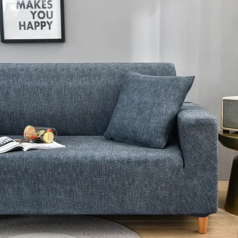 Comprar capa para sofá elástica spandex premium universal 1 2 3 lugares proteção total barato