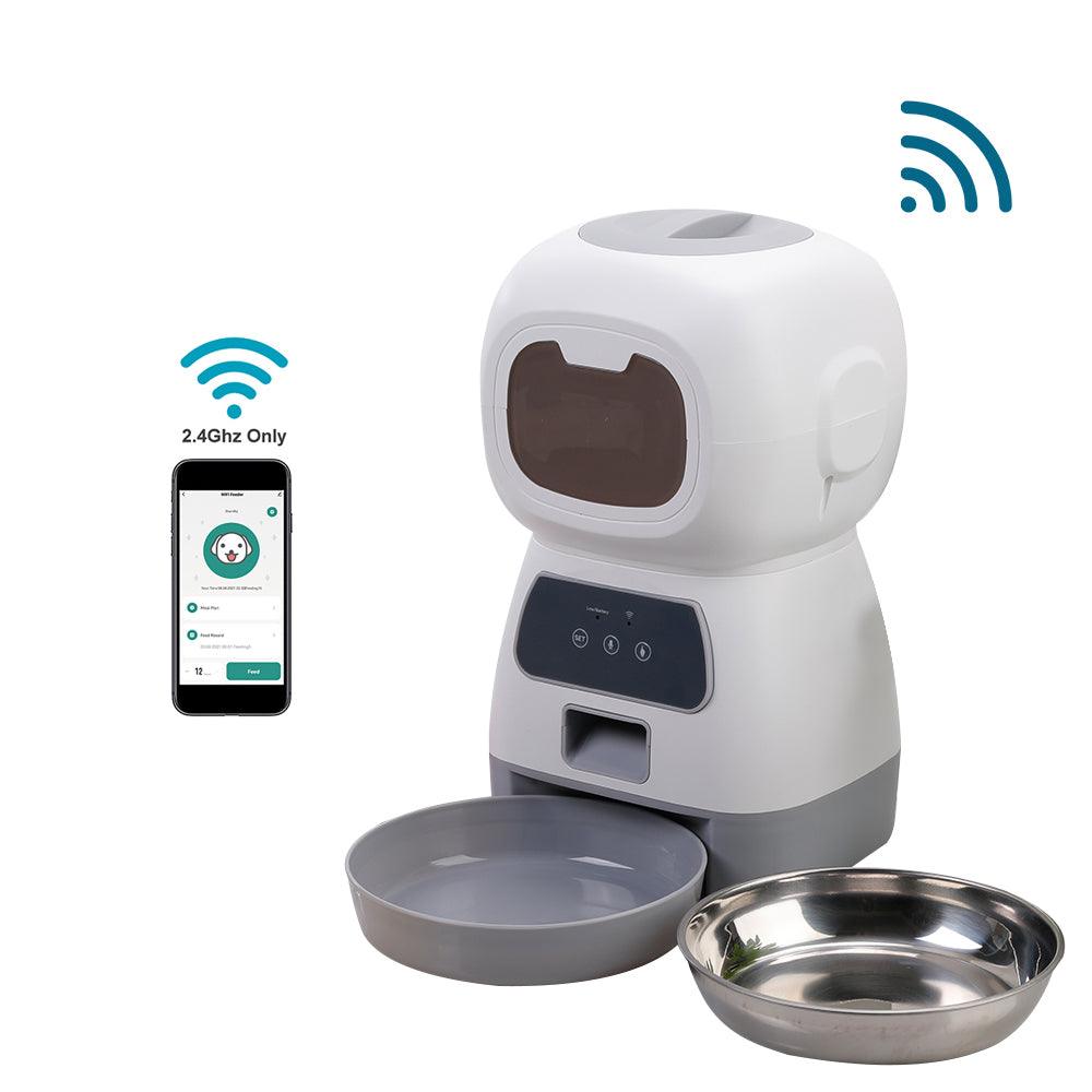 Comedouro Automático para Gatos e Cachorros - Polideia Comedouro Automático para Gatos e Cachorros - App Tuya