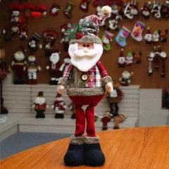 Encante sua casa com a Decoração de Natal para Sala, apresentando um Boneco de Neve em pelúcia macia. Ideal para criar uma atmosfera festiva acolhedora.
