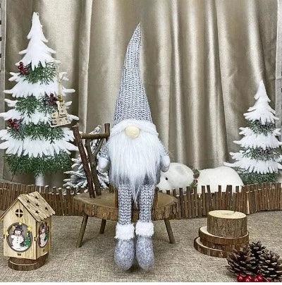 Encante sua casa com a Decoração de Natal para Sala, apresentando um Boneco de Neve em pelúcia macia. Ideal para criar uma atmosfera festiva acolhedora.