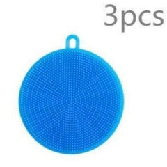 Esponja de Silicone Multifuncional - Limpeza Eficiente, Secagem Rápida, Versatilidade para sua Rotina. Adquira Agora!