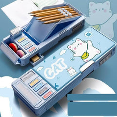 Estojo Escolar Retrô: Organização vintage para canetas e acessórios