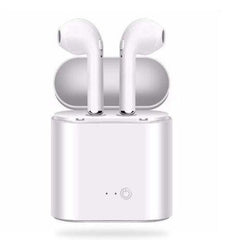 Fone de Ouvido Bluetooth à Prova D’água na cor preta com estojo de carregamento 