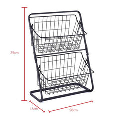  Polideia comprar melhor Fruteira de Mesa 2 Andares Metal  preço da fruteria organizadora de mesa barato