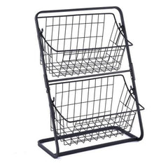  Polideia comprar melhor Fruteira de Mesa 2 Andares Metal  preço da fruteria organizadora de mesa barato