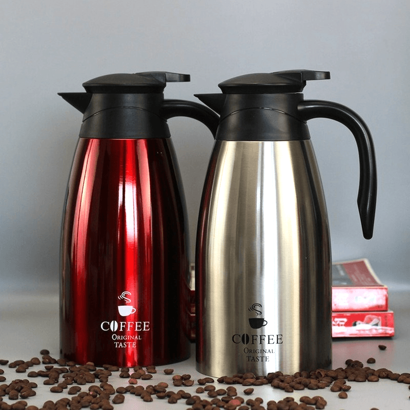 Polideia comprar melhor Garrafa Térmica Café Inox 2L preços Qual a melhor garrafa térmica para manter o café quente barato