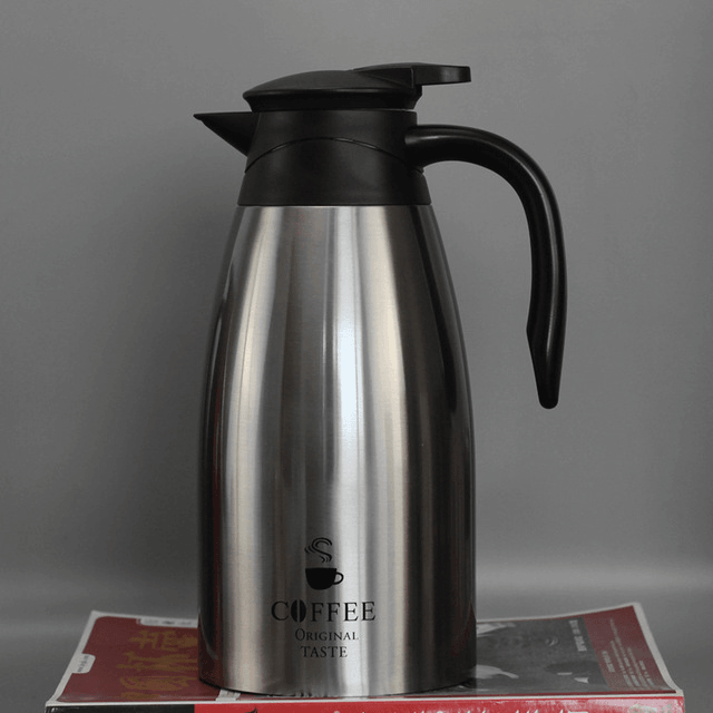 Polideia comprar melhor Garrafa Térmica Café Inox 2L preços Qual a melhor garrafa térmica para manter o café quente barato