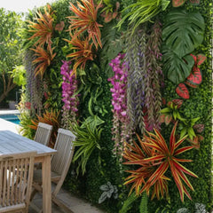 Jardim Vertical Artificial Painel 40x120cm Decorativo | Less