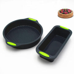 polideia comprar melhor Conjunto 2 pcs Forma Assadeira de Silicone barato