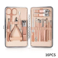 Polideia comprar melhor Kit Estojo de Unha Manicure INOX barato
