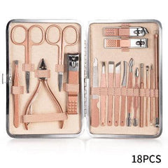 Polideia comprar melhor Kit Estojo de Unha Manicure INOX barato