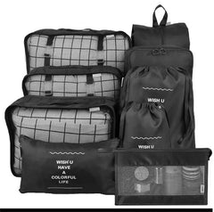 Kit Necessaire Viagem 8 PCS - Organização e Estilo para Suas Viagens