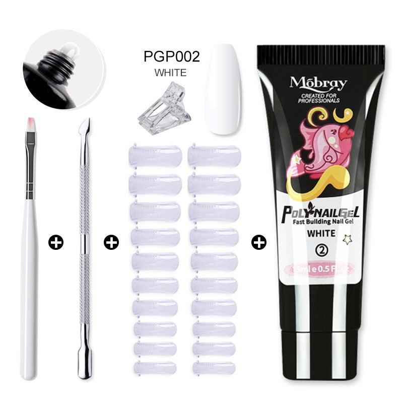 Polideia comprar Kit Unha de Gel Profissional preços unha de gel decoradas barato