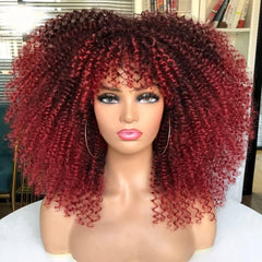 compre Lace Cacheada Cabelo Curto Afro barato preço peruca cacheada barato peruca cabelo humano