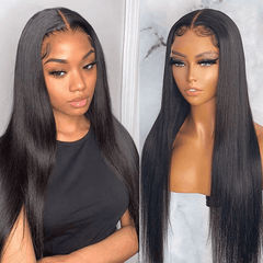 Lace Front 100% Cabelo Humano Longo Liso - Polideia