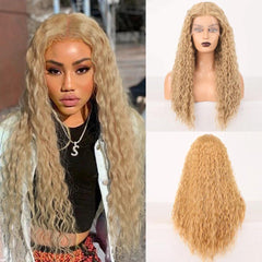 Lace Front Peruca Cacheada De Lado - Polideia Lace Front Peruca Cacheada De Lado - undefined