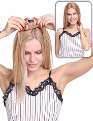 Topo de Cabelo Brasileiro- Transformação Instantânea e Durabilidade de 6 Meses