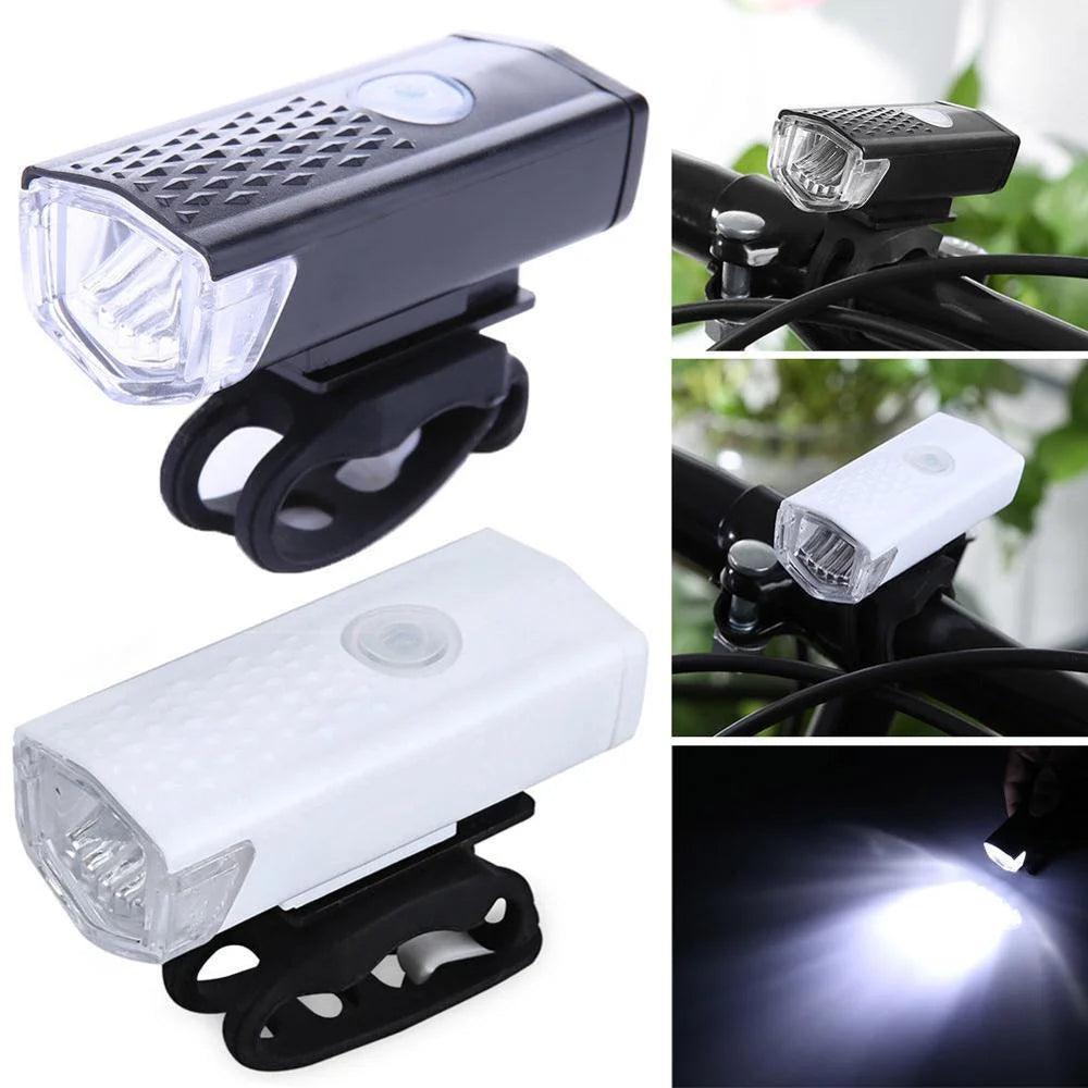 Lanterna para Bike Recarregável Impermeável LED