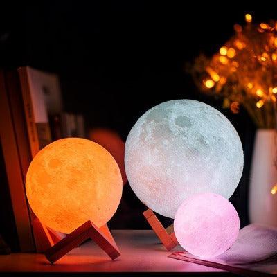 Polideia comprar melhor luminaria lua cheia 3d barato