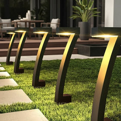 Luminária de Jardim Solar LED Formato 7 IP65