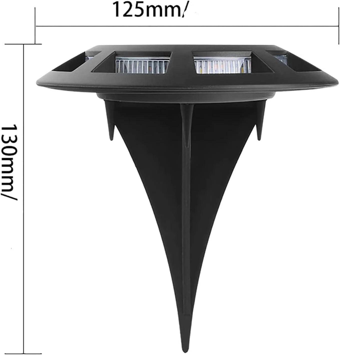 Luminária Solar LED: Beleza e Eficiência em Cada Raio de Luz. À prova d'água, 8 LEDs brilhantes, alimentação solar automática. Transforme seu espaço agora