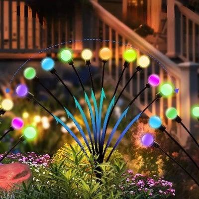 Imagem de Luzes Solares Para Jardim proporcionando uma iluminação suave e agradável.